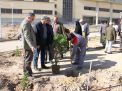 گزارش تصویری مراسم روز درخت کاری و تقدیر از نیروهای باغبانی دانشگاه